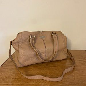 COLE HAAN Beige Leather Pocket Book